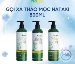 Gội Xả Thảo Mộc Nataki 800ml 