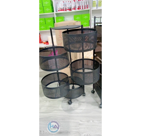 Xe đẩy nail khung sắt Sơn tĩnh điện.