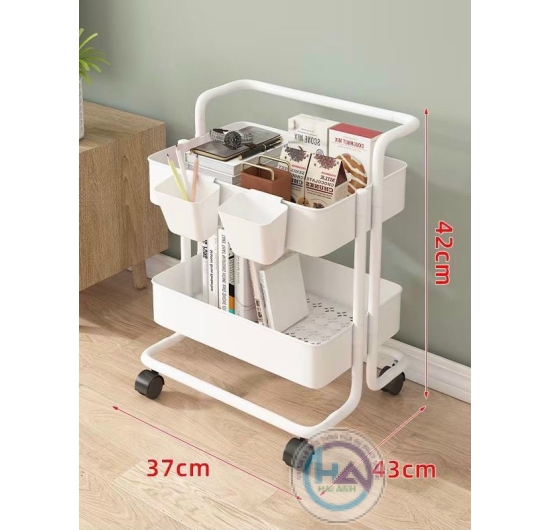 Xe đẩy nail khung sắt Sơn tĩnh điện.