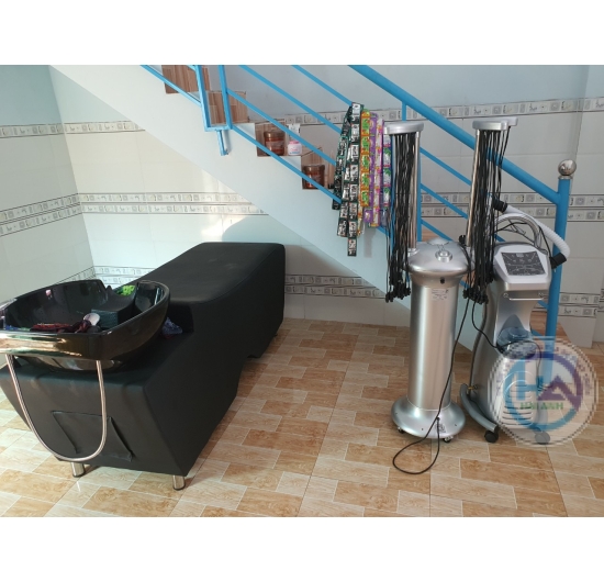 Xe đẩy nail khung sắt Sơn tĩnh điện.